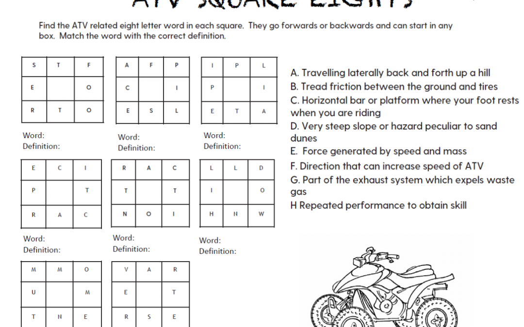 ATV Word Puzzle